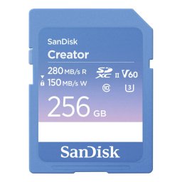 SanDisk 256GB Creator SD UHS-II 280MB/s SDSDXEP-256G-GNCIS