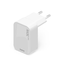 Hama brzi punjač, gan, 1xusb-c, pd, 30w, beli mini ( 201954 )
