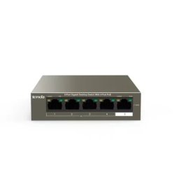 Tenda TEG1105P-4/4 PoE Port/63W Svič 10/100/1000 5-port