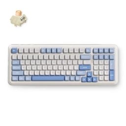 McHose K99 V3 Mehanička/Sky Blue/Icy Creamsicle Switch Bežična gaming tastatura