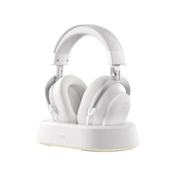 McHose V9 Turbo 60mm/Tri-mode/2000mAh/Icy White + Charging Dock RGB Bežične gaming slušalice