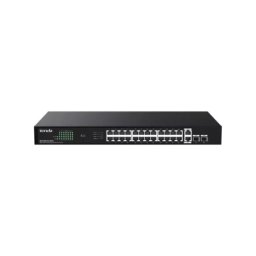 Tenda TEG1128P-24-250W/24-Port PoE Svič 10/100/1000 26-port + 2SFP