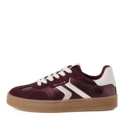 Kožne retro patike 1-23723-44 594 bordo