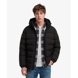 SUPERDRY PUFFER JAKNA BLACK