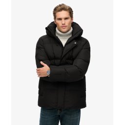 SUPERDRY BAFLE MUŠKA JAKNA BLACK