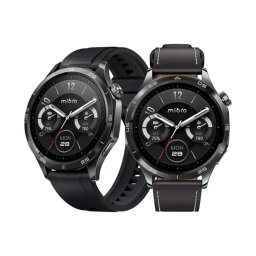 MIBRO GT PAMETNI SAT GPS, 1.43", 2 NARUKVICE, Crni