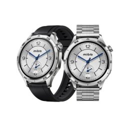 MIBRO GT PAMETNI SAT GPS, 1.43", 2 NARUKVICE, Silver