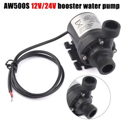Potopna Mini Cirkulaciona Pumpa za Vodu 12V/24V DC 800L/h AW500S - za Solarne Sisteme i Akvarijume