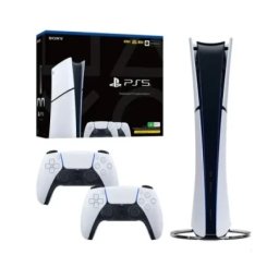 Sony PlayStation 5 slim digital 825gb + 2 gamepad dualsense konzola