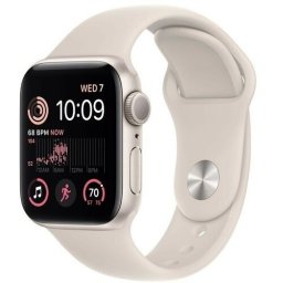 APPLE Watch SE 2 GPS 40mm Starlight Aluminium Case with Starlight Sport Band