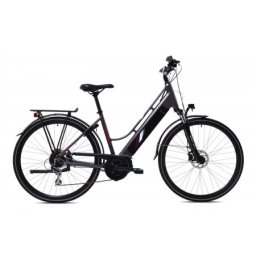 Capriolo e-bike eco 700.3 lady sivo-pink (480) ( 921818-48-pi )