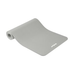 REBEL ACTIVE Strunjača prostirka za jogu, pilates i fitnes 183x61cm debljina 1cm NBR siva RBA-3150-GY