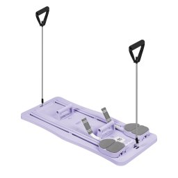 REBEL ACTIVE Kućni set za pilates - višefunkcionalna fitnes sprava 9 u 1 ljubičasta boja RBA-3069-PU