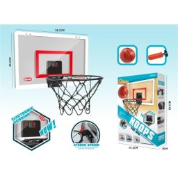 Zidna tabla - koš sa brojačem 60x8x41.5 cm Crvena ( MKP942652 )