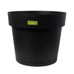 Gardino saksija melrose glamour 50x43h antracit ( 15363 )