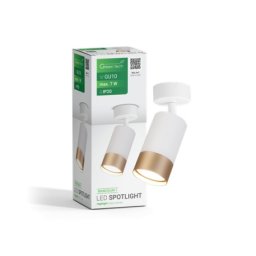 Green tech LED spot svetiljka gu10 x1 belo-zlatna ( biancolux-1 )