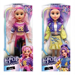K-Pop Diva Squad Luna & Tia – 45 cm