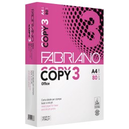 Papir Copy 3 A4 80g pk2500 Fabriano 40021297
