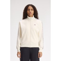 FRED PERRY Ž TAPED JAKNA ECRU
