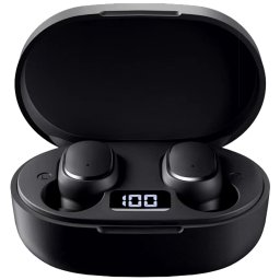 MeanIT Bežične stereo slušalice, Bluetooth v5.1, crne - TWS B60 Black