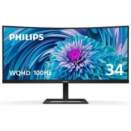 Philips 346e2cuae/00 34"/va,zakrivljen,21:9/3440x1440/100hz/1ms mprt/hdmi,dp,usb/visina/crni monitor ( 346E2CUAE/00 )