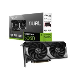 Asus dual rtx 5060 8gb/ gddr7/ 128bit/ crna Graficka karta ( DUAL-RTX5060-O8G )