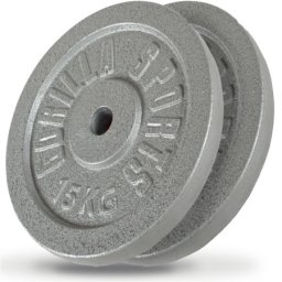 Gorilla Sports Set tegova od livenog gvožđa (2 x 15 kg) ( 100135-00002-0111 )