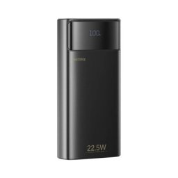 Power bank remax fc-12 led flashlight pd 20w + qc 22.5w 20000mah crni ( BAT9488 )