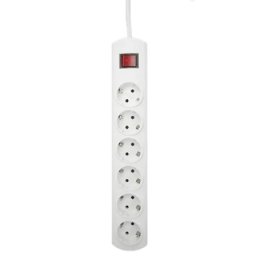 Elco H05VV-F 3G1.5 PP/J-Y 3x1.5 - 20333 Produžni kabl sa prekidaćem 6 utičnica 2m