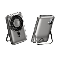 Power bank magsafe remax rpp-695 3u1 wireless + drzac 10000mah sivi ( BAT9656 )