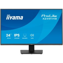 Iiyama pro lite X2491HS-B1 24 inch IPS-panel, 1920x1080 120Hz, 1ms (MPRT), 350cd/m, HDMI, DisplayPort, Speakers ( X2491HS-B1 )