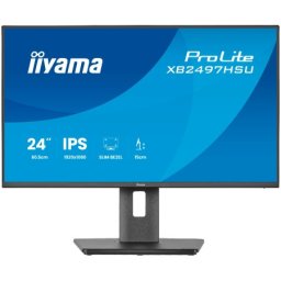Iiyama 24 IPS-panel, 1920x1080 120Hz, EyeComfort, 15cm Height Adj. Stand, Speakers, HDMI, DisplayPort, 1ms MPRT, USB 2x 3.2+2x C ( XB2497H