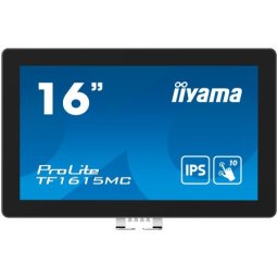 Iiyama 15,6" PCAP Bezel Free 10P Touch, 1920x1080, DisplayPort, HDMI, VGA, 405cd/m2 (with touch), USB Interface, Through Glass (Gloves) mod