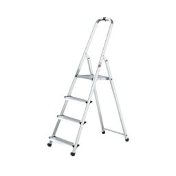 Aluminijumske merdevine Multisystem 3+1 gazišta 125 kg