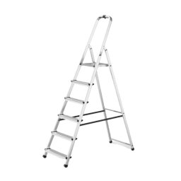 Aluminijumske merdevine Multisystem 5+1 gazišta 125 kg