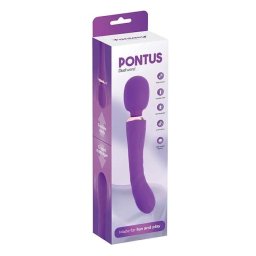Dupli Wand vibrator Pontus Dual Lila