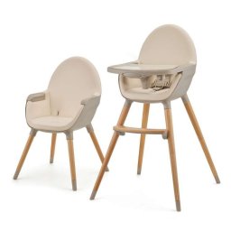 KINDERKRAFT STOLICA ZA HRANJENJE 2U1 FINI2 BEIGE