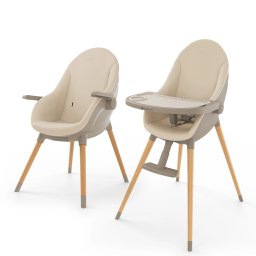 KINDERKRAFT STOLICA ZA HRANJENJE 2U1 FINI UP BEIGE