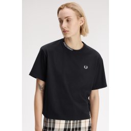 FRED PERRY ŽENSKA MAJICA BLACK