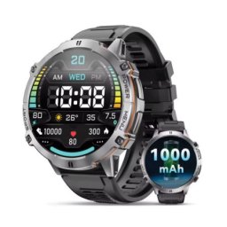 Oukitel BT13 Smart Watch black-orange 1000mAh/AI ChatGPT/BT Calls/SpO2,Health Monitoring/Fitness 296442