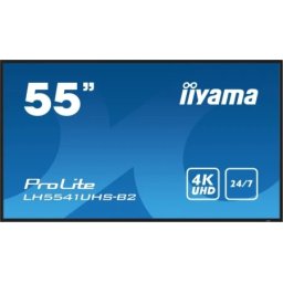 Iiyama LH5541UHS-B2 IPS 3840x2160/8ms/HDMI/VGA/USB/zvucnici Digitalni ekran 55"