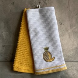 Set kuhinjskih krpa 40x60cm Wafle - Ananas ( VLK000109-ananas )