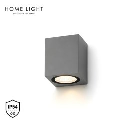 SPOLJNA ZIDNA LAMPA 1XGU10 PL-274 ANTRACIT BBLINK