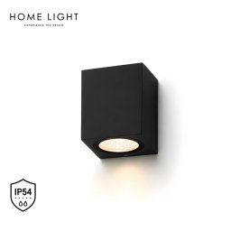 SPOLJNA ZIDNA LAMPA 1XGU10 PL-274 CRNA BBLINK