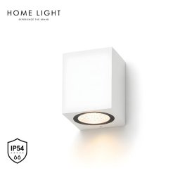 SPOLJNA ZIDNA LAMPA 1XGU10 PL-274 BELA BBLINK