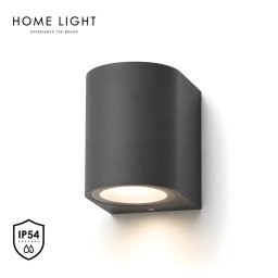 SPOLJNA ZIDNA LAMPA 1XGU10 PL-217 ANTRACIT BBLINK