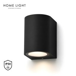 SPOLJNA ZIDNA LAMPA 1XGU10 PL-217 CRNA BBLINK