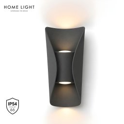 LED SPOLJNA LAMPA ZIDNA 6W NW 4000K PL-601L ANTRACIT BBLINK