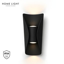 LED SPOLJNA LAMPA ZIDNA 6W NW 4000K PL-601L CRNA BBLINK