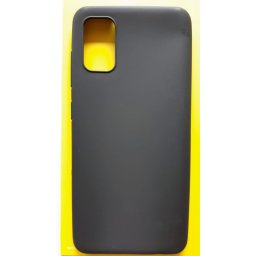 TPU maska PUDDING za Samsung SM-A415F, Galaxy A41 2020 (6.7") crna